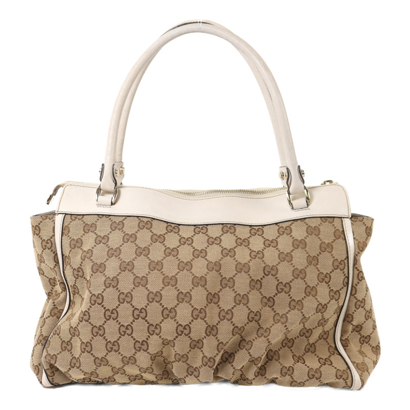 GUCCI 帆布Shoulder Bag金扣肩背袋-1