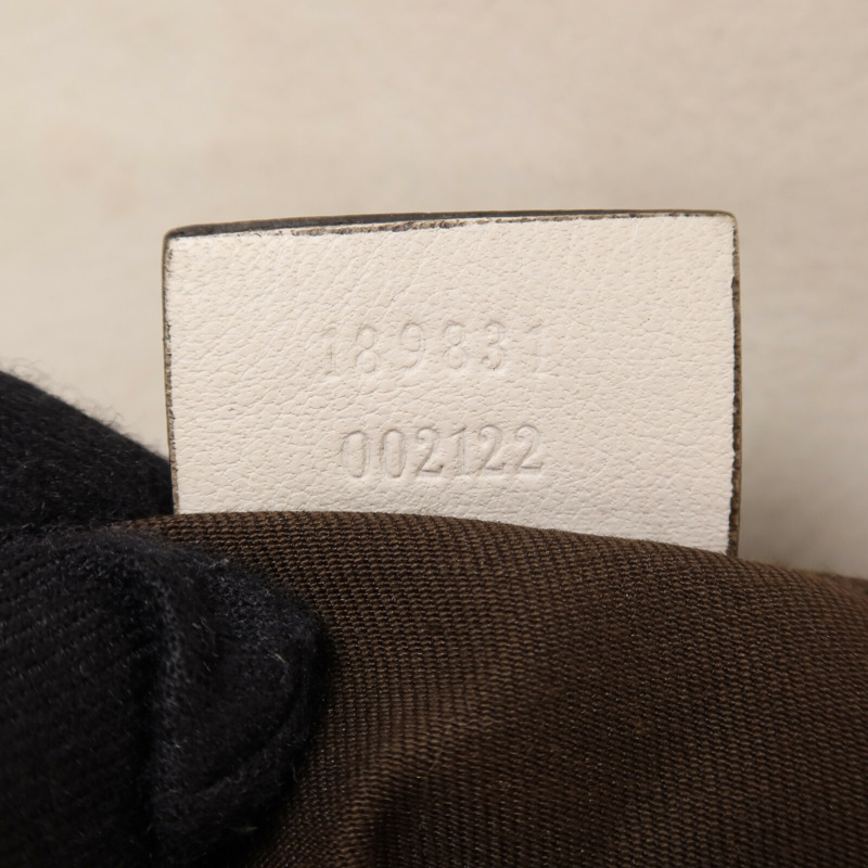 GUCCI 帆布Shoulder Bag金扣肩背袋-6