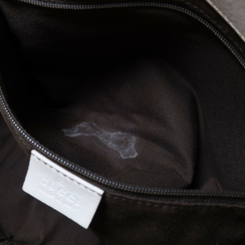 GUCCI 帆布Shoulder Bag金扣肩背袋-15