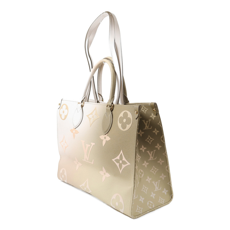 LOUIS VUITTON Monogram Empreinte Gradient On the Go MM金扣手挽肩背兩用袋-2