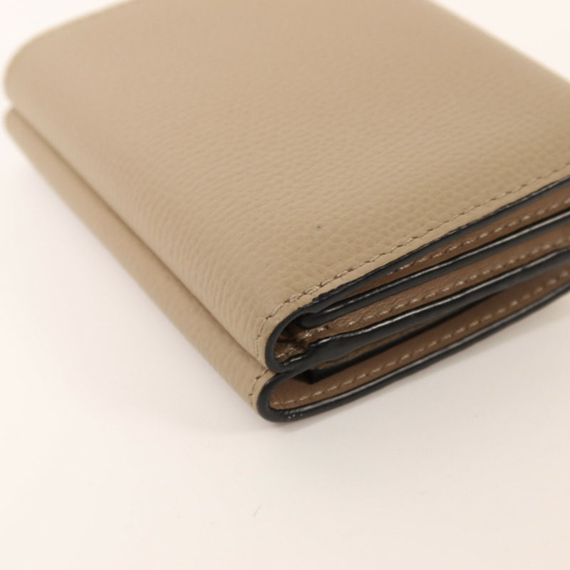 LOEWE 牛皮皮革Wallet銀扣錢包-14