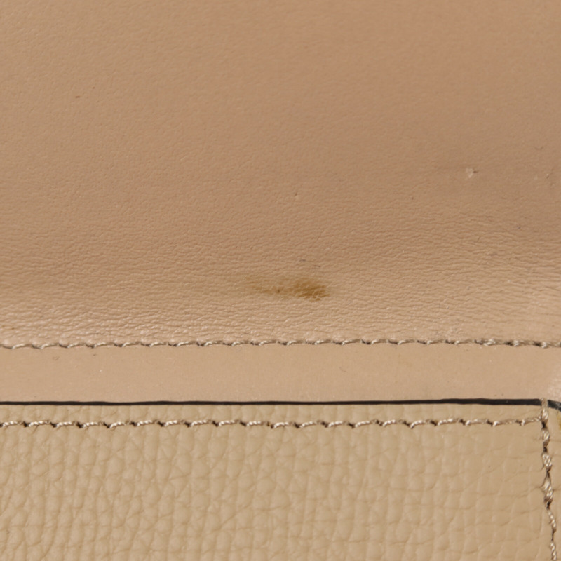 LOEWE 牛皮皮革Wallet銀扣錢包-16