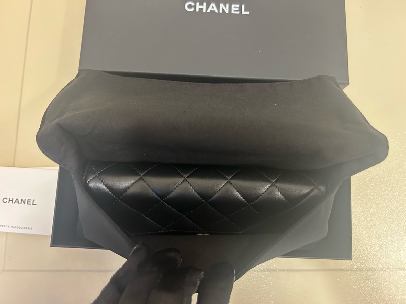 CHANEL CF長夾金釦/香奈兒長夾-1