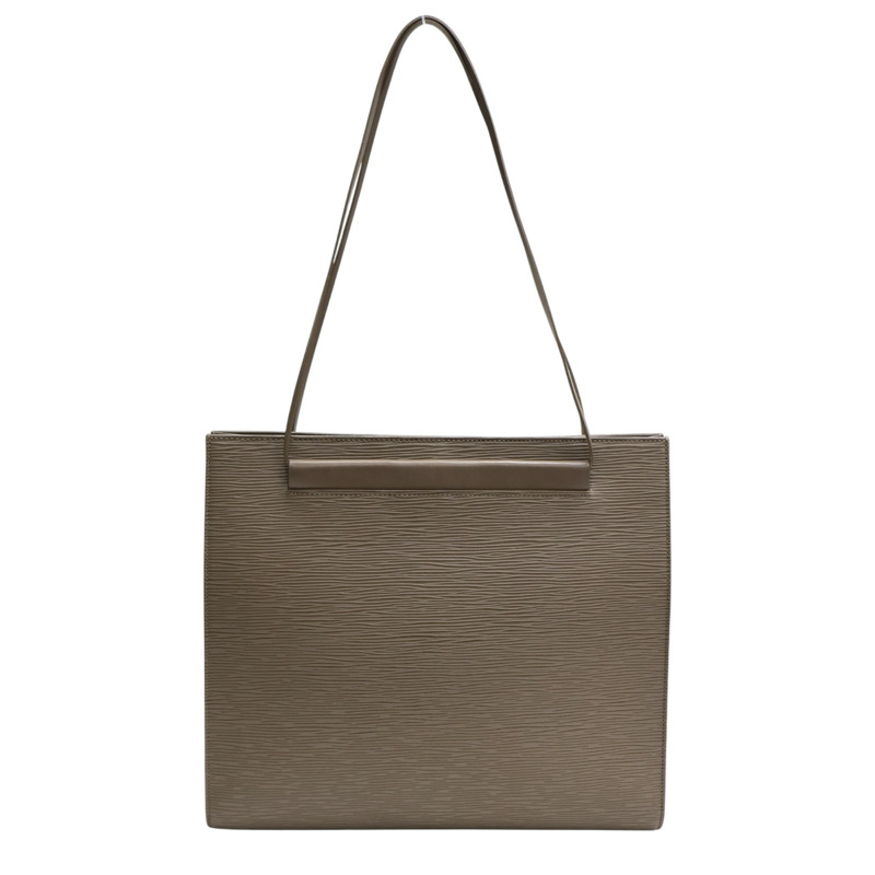 灰色 EPI 水波紋 牛皮 Saint Tropez 肩背包 M5246C【LOUIS VUITTON LV 路易威登】 M5246C-1