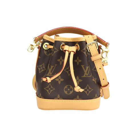 棕色 原花帆布 Nano Noe 兩用包 M81266【LOUIS VUITTON LV 路易威登】 M81266