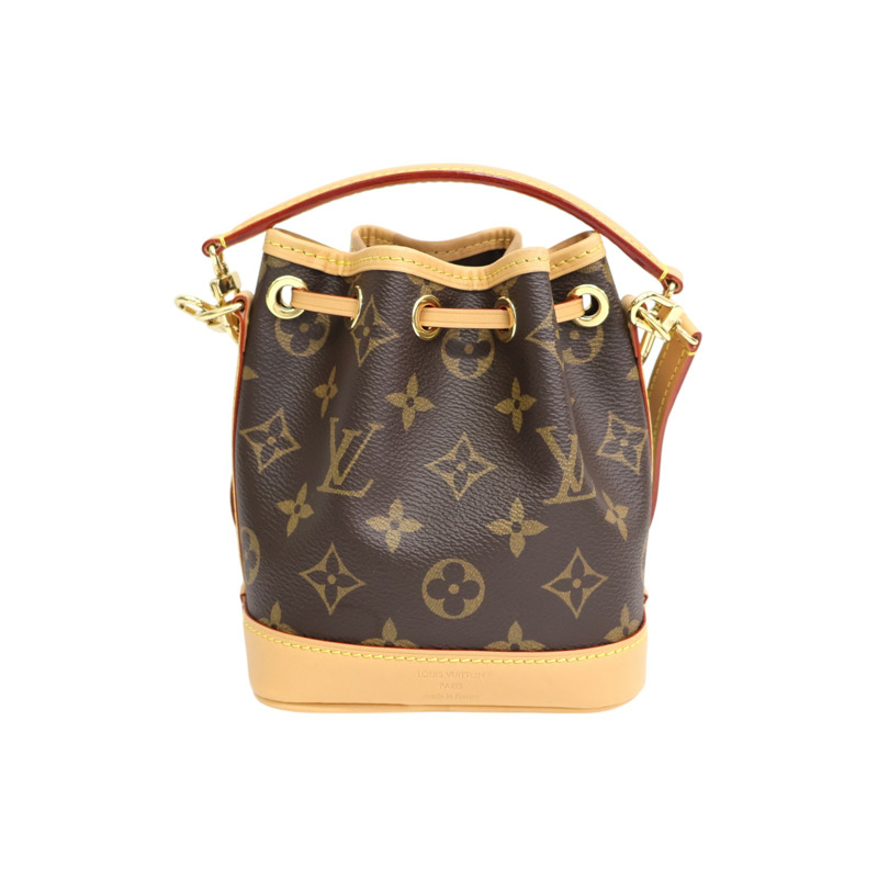 棕色 原花帆布 Nano Noe 兩用包 M81266【LOUIS VUITTON LV 路易威登】 M81266-1
