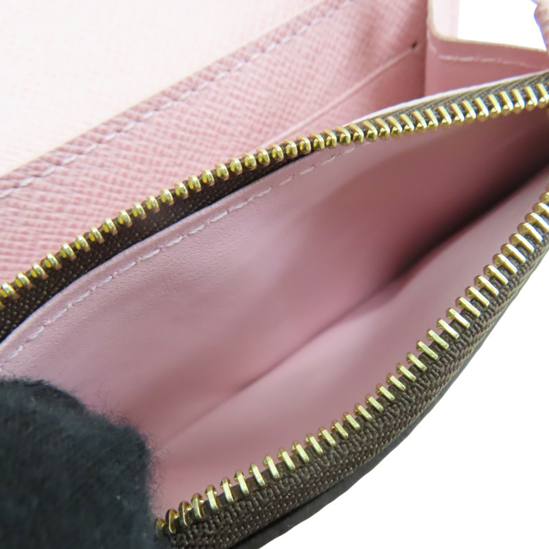 棕色 原花帆布 Rosalie Coin Purse 零錢包 刻字 M62361【LOUIS VUITTON LV 路易威登】 M62361-5