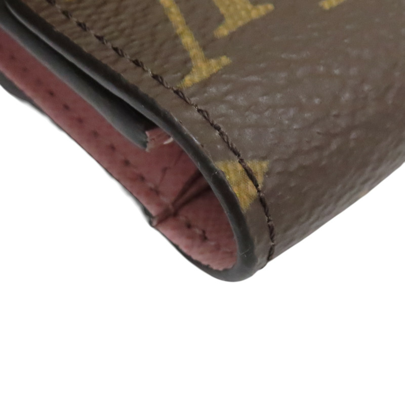 棕色 原花帆布 Rosalie Coin Purse 零錢包 刻字 M62361【LOUIS VUITTON LV 路易威登】 M62361-13
