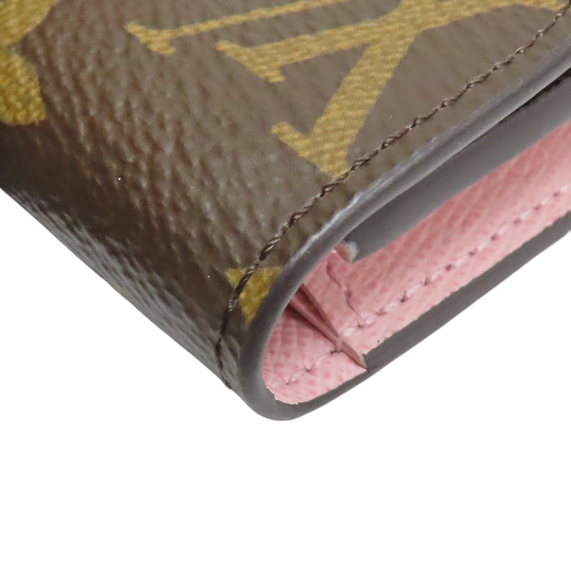 棕色 原花帆布 Rosalie Coin Purse 零錢包 刻字 M62361【LOUIS VUITTON LV 路易威登】 M62361-14