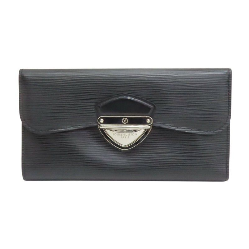 黑色 EPI牛皮 Portefeuille EuGenie 三折長夾 M63882【LOUIS VUITTON LV 路易威登】 M63882-0
