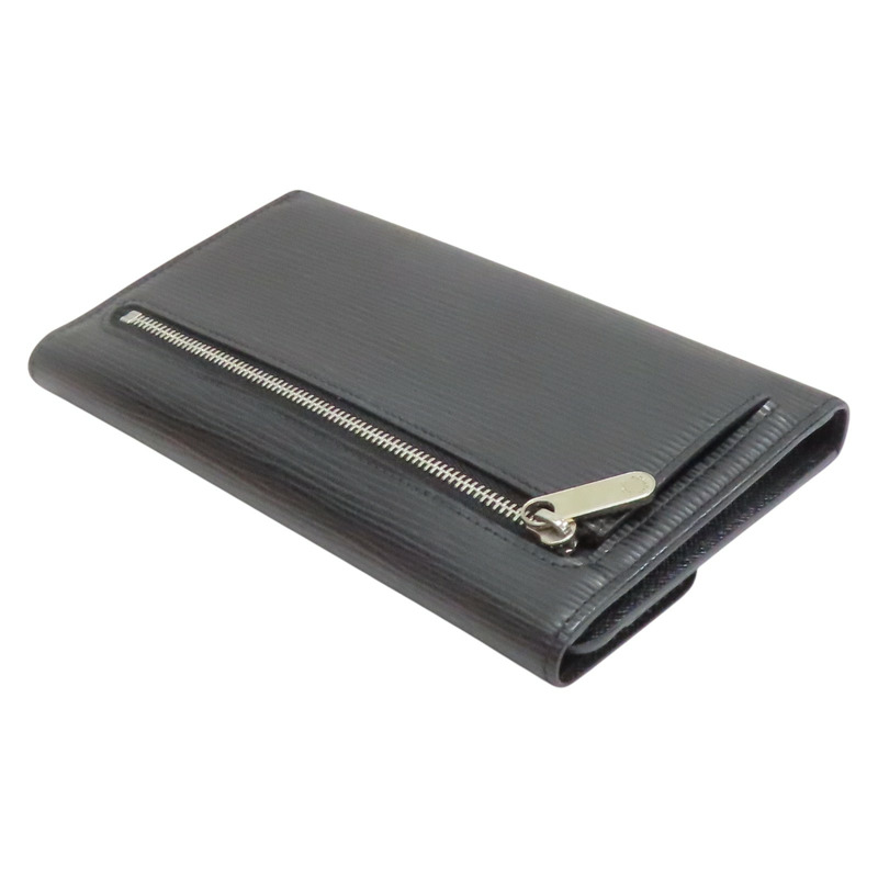黑色 EPI牛皮 Portefeuille EuGenie 三折長夾 M63882【LOUIS VUITTON LV 路易威登】 M63882-3