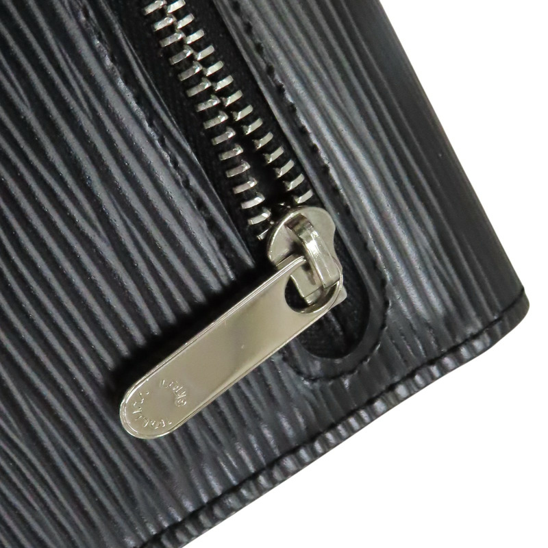 黑色 EPI牛皮 Portefeuille EuGenie 三折長夾 M63882【LOUIS VUITTON LV 路易威登】 M63882-12