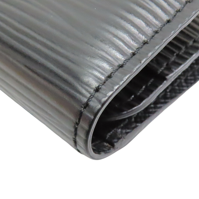 黑色 EPI牛皮 Portefeuille EuGenie 三折長夾 M63882【LOUIS VUITTON LV 路易威登】 M63882-15