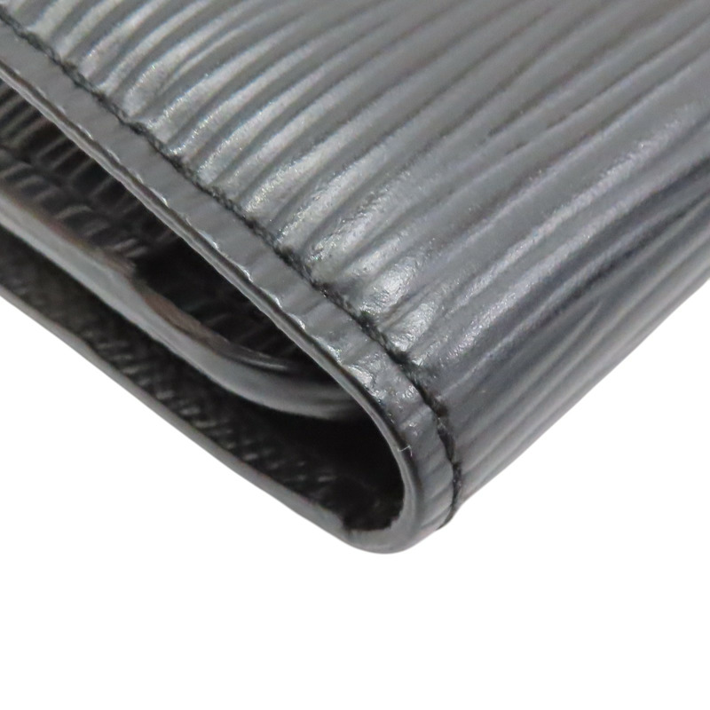 黑色 EPI牛皮 Portefeuille EuGenie 三折長夾 M63882【LOUIS VUITTON LV 路易威登】 M63882-16