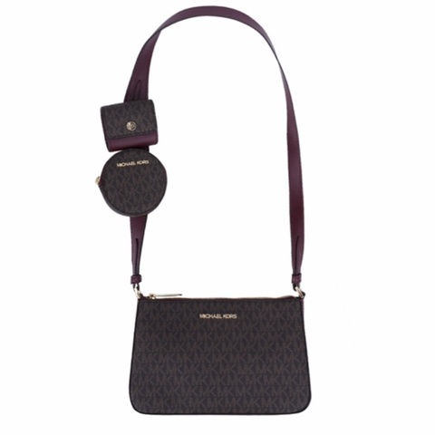 Michael Kors 女士 JET SET TRAVEL小號斜挎包均碼碼長：24cm，寬：6.5cm，高：14cm