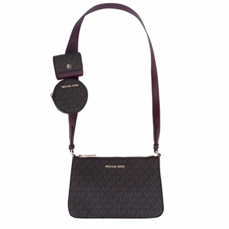 Michael Kors 女士 JET SET TRAVEL小號斜挎包均碼碼長：24cm，寬：6.5cm，高：14cm-0