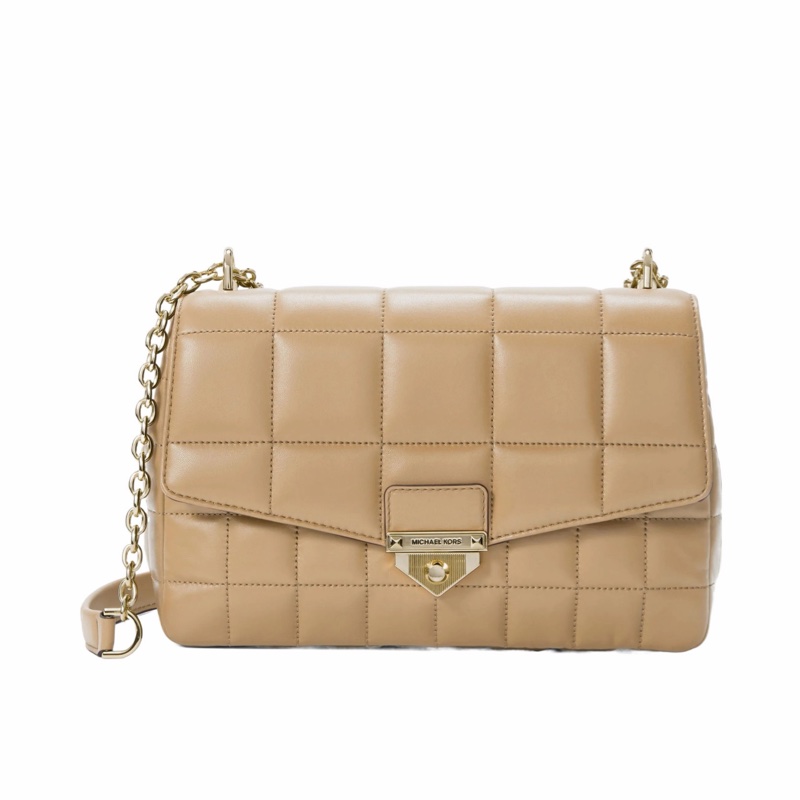 Michael Kors 女士 Soho 超大號鏈條單肩包均碼碼28cm*7cm*18cm-3