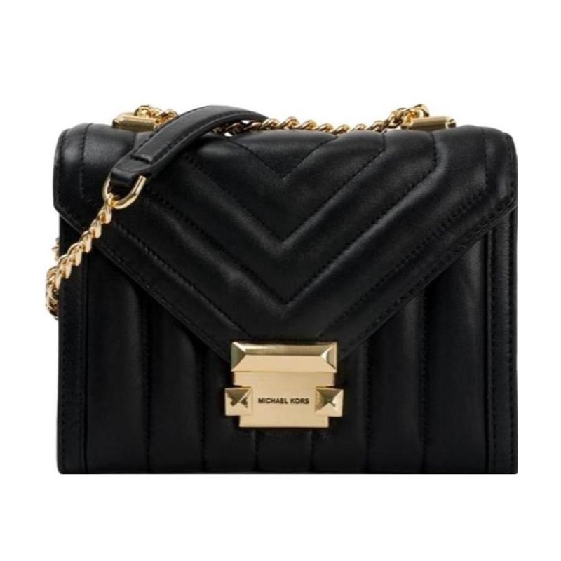 Michael Kors 女士 Whitney小號徽標單肩包均碼碼長：20cm、寬：7cm、高：14cm-2