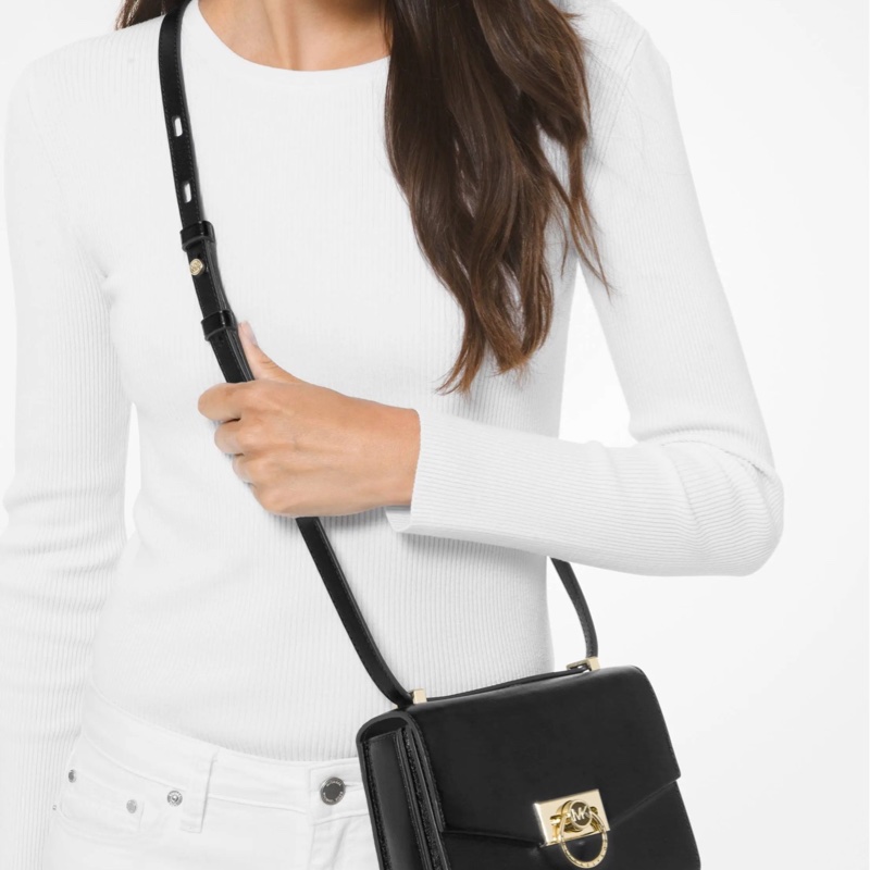 Michael Kors 女士 Hendrix 超小號徽標單肩包均碼碼18.5cm*7cm*14cm-4