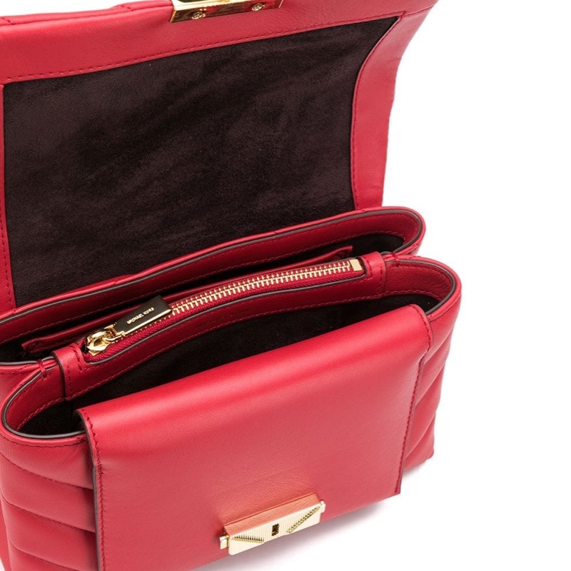 Michael Kors 女士 Whitney quil縫斜挎包均碼碼中號、25cm*11cm*15cm-2