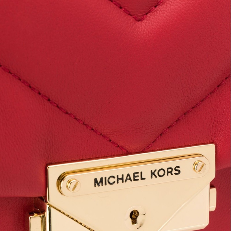 Michael Kors 女士 Whitney quil縫斜挎包均碼碼中號、25cm*11cm*15cm-3