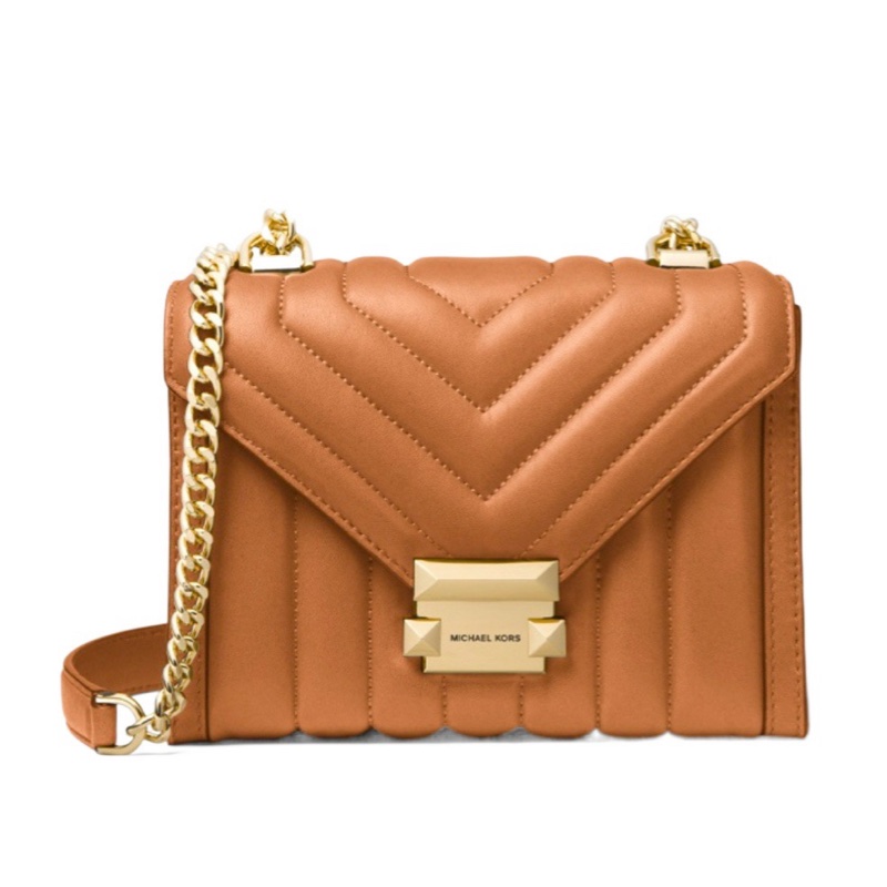 Michael Kors 女士 Whitney小號絎縫單肩包均碼碼19.7cm*7.62cm*14cm-0