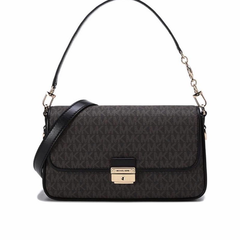 Michael Kors 女士 徽標手提包均碼碼長：26CM  寬：4CM 高：14CM-0