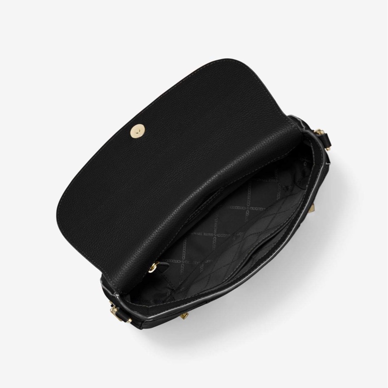 Michael Kors 女士 徽標翻蓋單肩包均碼碼長：29cm，寬：8cm，高：22cm-2