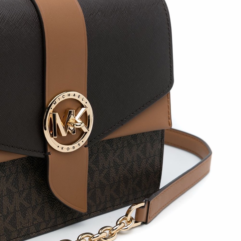 Michael Kors 女士 徽標單肩包均碼碼長度：20cm 寬度：7.5cm 高度：13cm-3