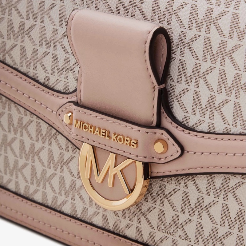 Michael Kors 女士 徽標老花拼色單肩包均碼碼24cm*8cm*17cm-3
