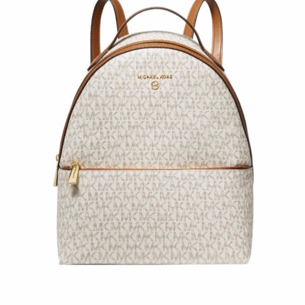 Michael Kors 女士 Valerie 中號徽標雙肩包均碼碼23.5cm*9.5cm*32cm-0