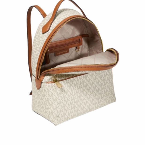 Michael Kors 女士 Valerie 中號徽標雙肩包均碼碼23.5cm*9.5cm*32cm-1