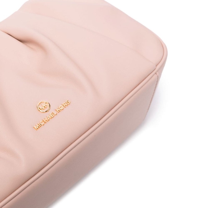 Michael Kors 女士 Hannah 褶飾單肩包均碼碼長：25cm，寬：10cm，高：13cm-3
