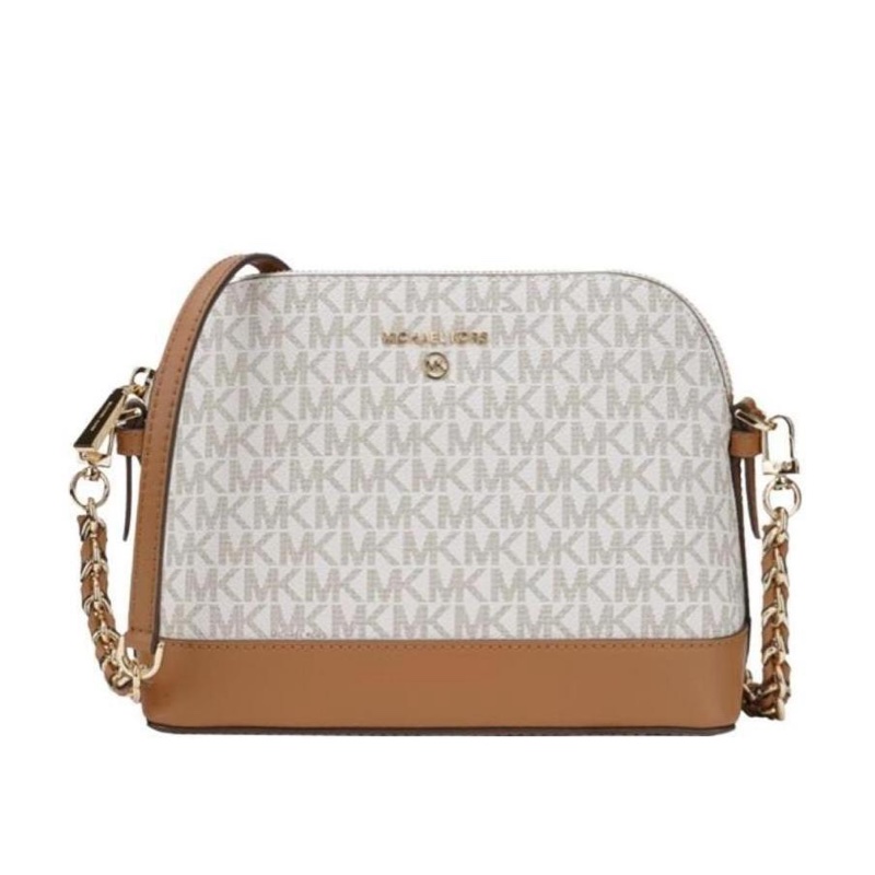 Michael Kors 女士 Dome logo斜挎包均碼碼長：23cm、寬：9cm、高：17cm-0