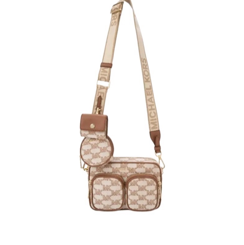 Michael Kors 女士 Jet Set中號徽標單肩包均碼碼21cm*9cm*14cm-0
