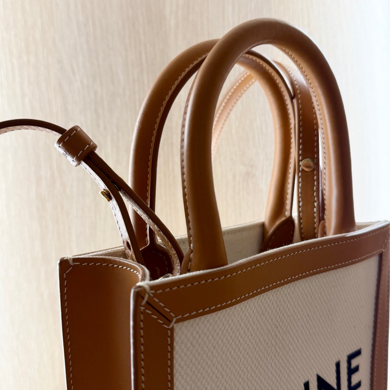 Celine 193302 凱旋門帆布迷你包-4