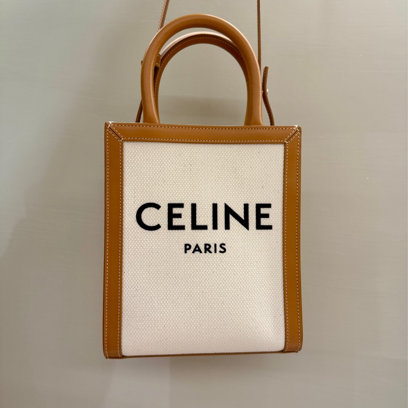 Celine 193302 凱旋門帆布迷你包-6