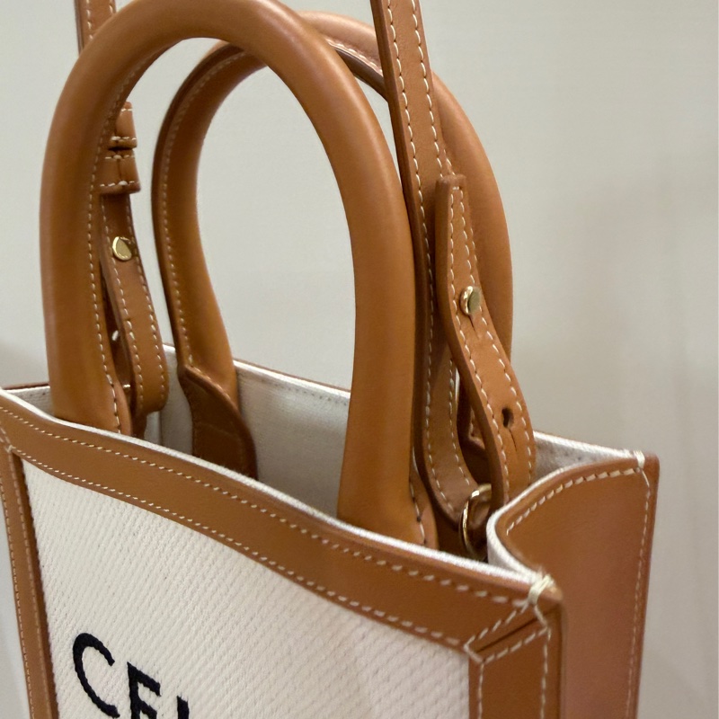 Celine 193302 凱旋門帆布迷你包-12