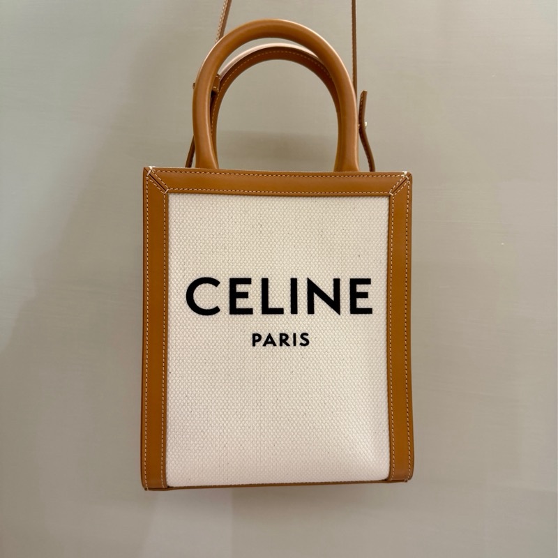 Celine 193302  全新 凱旋門帆布迷你包-2