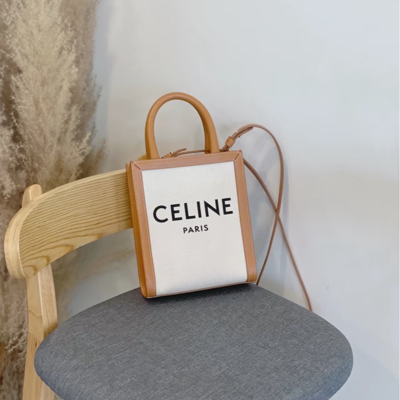 Celine 193302  全新 凱旋門帆布迷你包-4