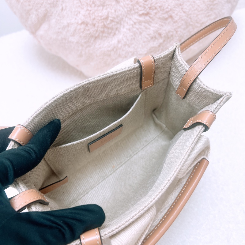 Chloe woody tote mini 淺棕色托特-11