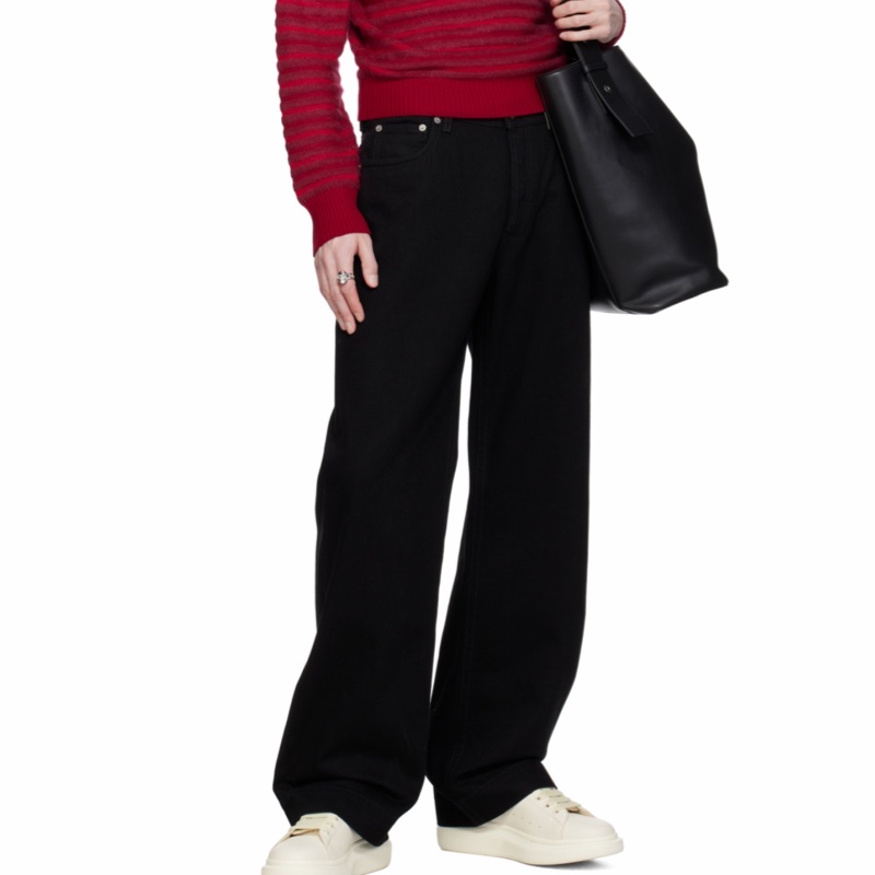 Alexander McQueen 男士 oversized 系帶運動鞋-2