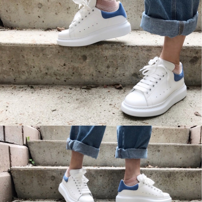 Alexander McQueen 男女同款 系帶運動鞋37 39 39.5 40 40.5 41 41.5 42 42.5 43-2