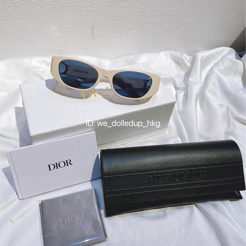 Dior 白色太陽眼鏡-0