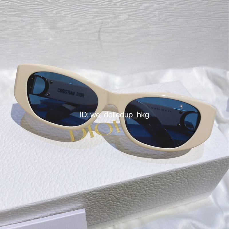 Dior 白色太陽眼鏡-1