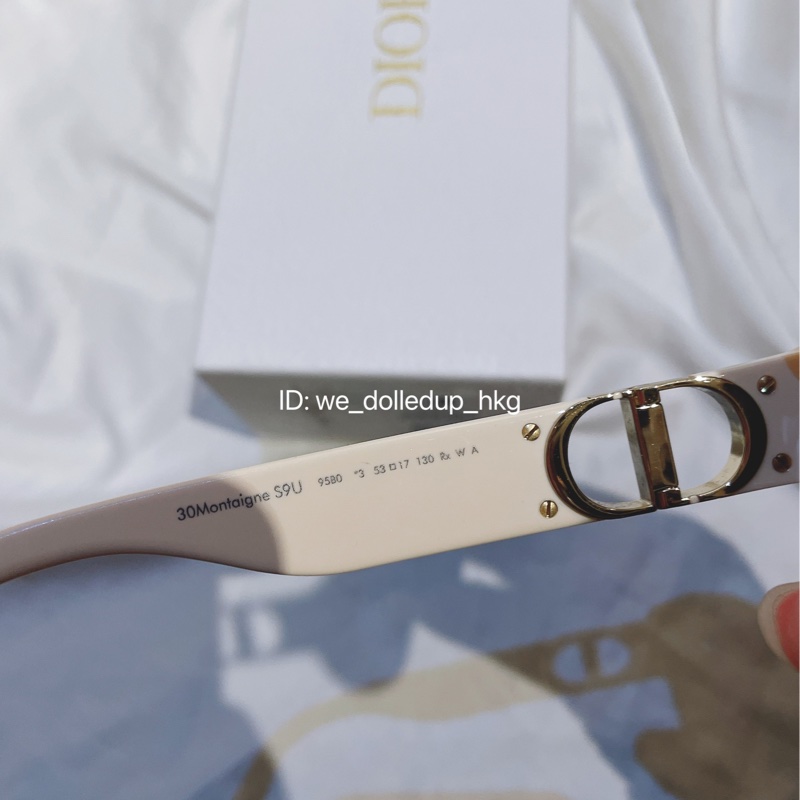 Dior 白色太陽眼鏡-6