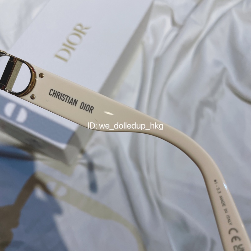 Dior 白色太陽眼鏡-7