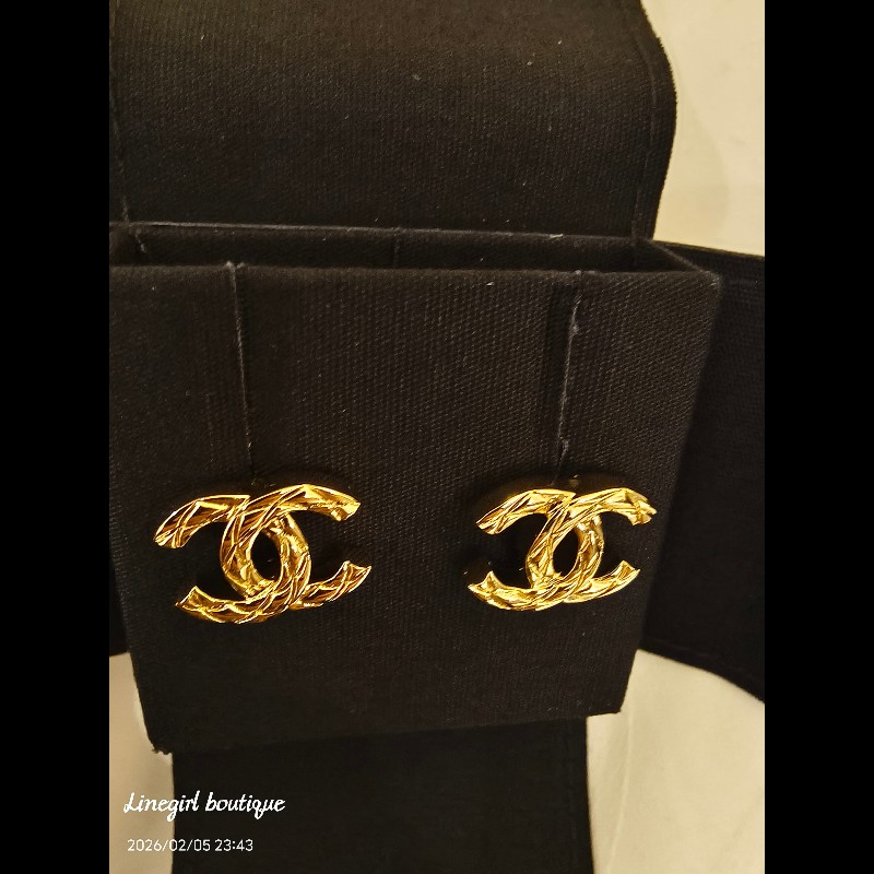 香奈兒26P 菱格耳環 爆款🔥🔥-3