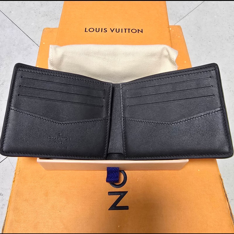 LOUIS VUITTON路易威登 特殊款PF老花錢夾-6