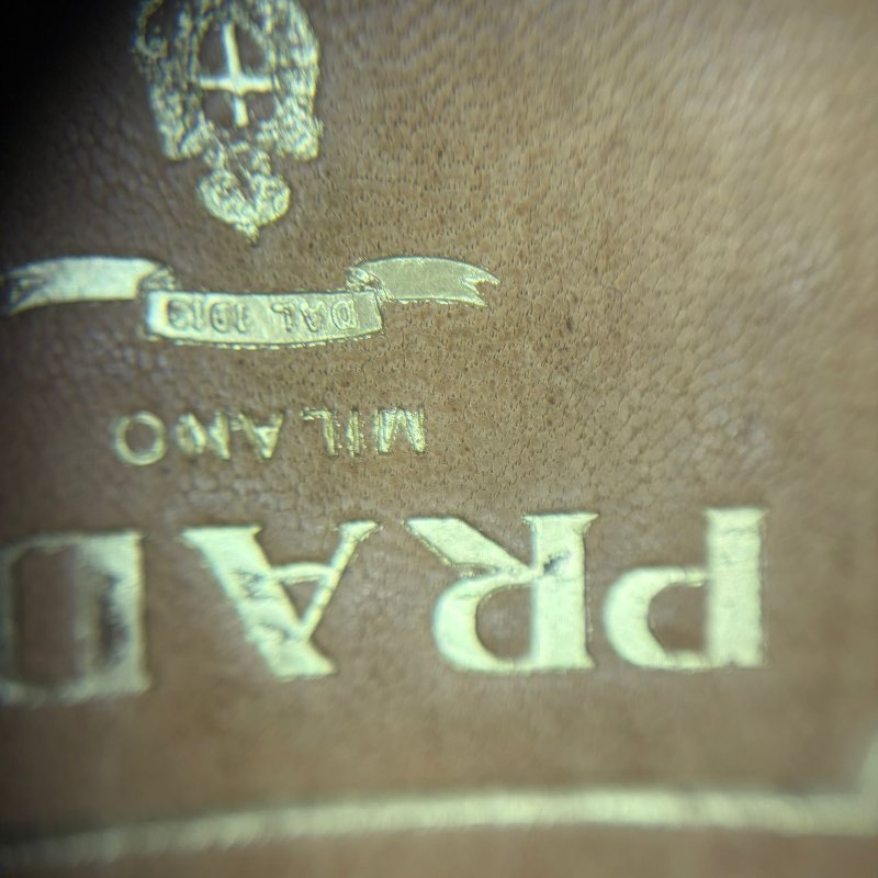 普拉達 中古款豬鼻子流浪包-4